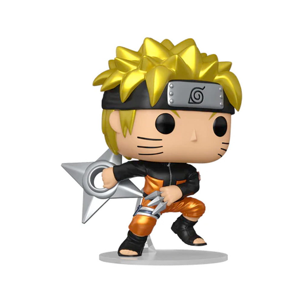 Funko POP! Naruto Shippuden Naruto Shuriken w/Chase (Metallic) (10 cm) goobee