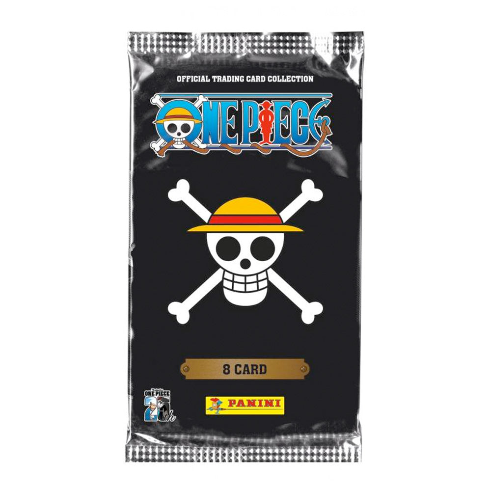 Panini One Piece Trading Cards 25th Anniversary (Box mit 18 Flowpacks) goobee