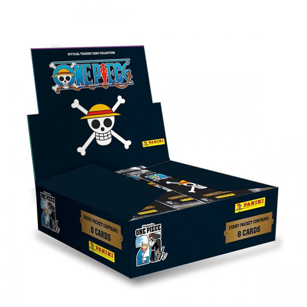 Panini One Piece Trading Cards 25th Anniversary (Box mit 18 Flowpacks) goobee