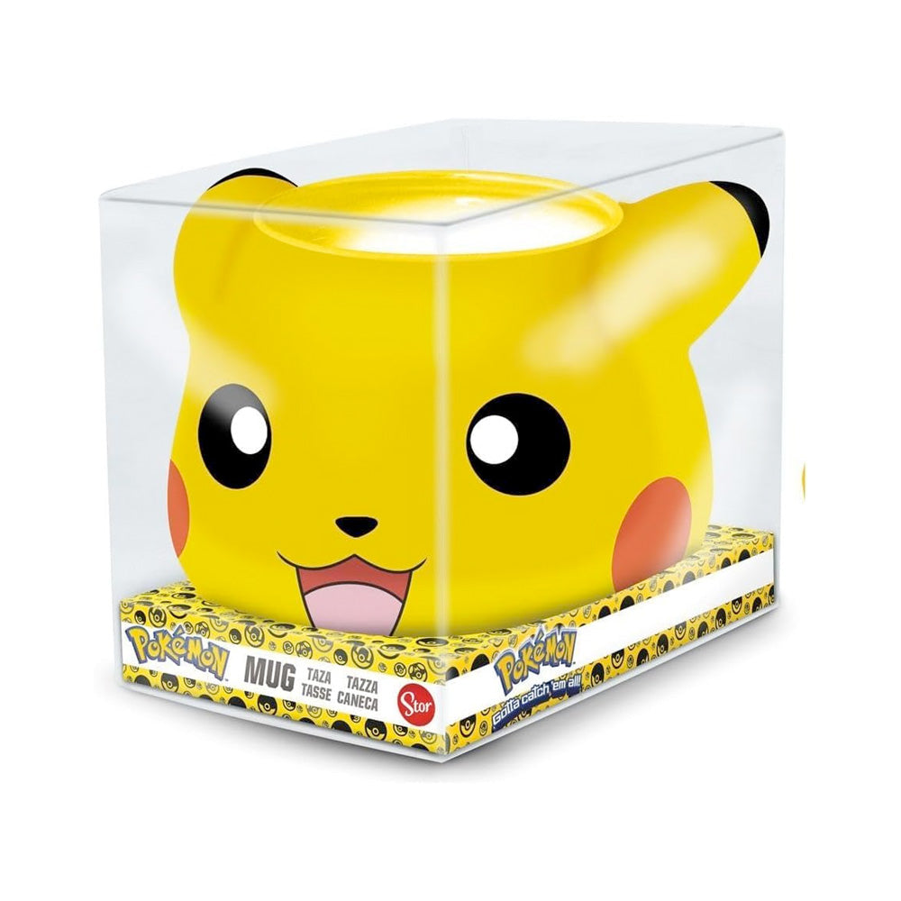 Pokemon Pikachu 3D Tasse, 500 ml goobee