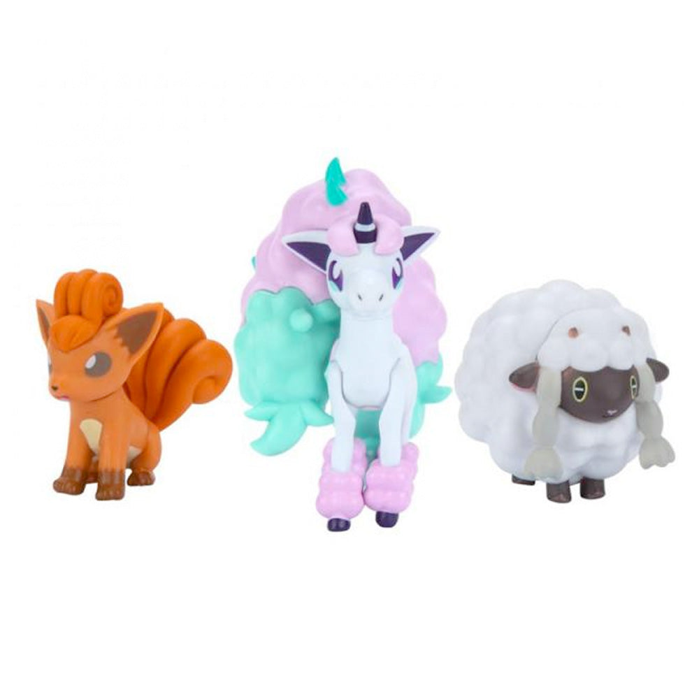 Pokémon Battle Figuren Pokemon Battle FiPack Wave 9 Wolly, Vulpix & Galar Ponita goobee