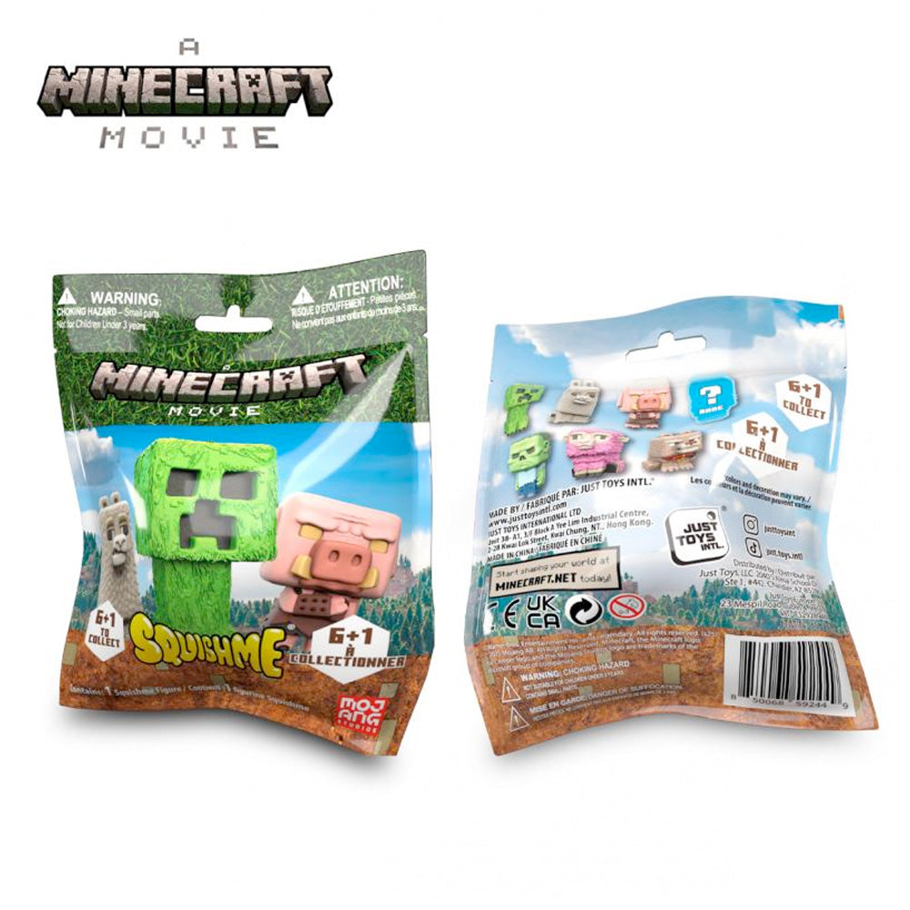 Minecraft SquishMe Movie, 6,5 cm goobee