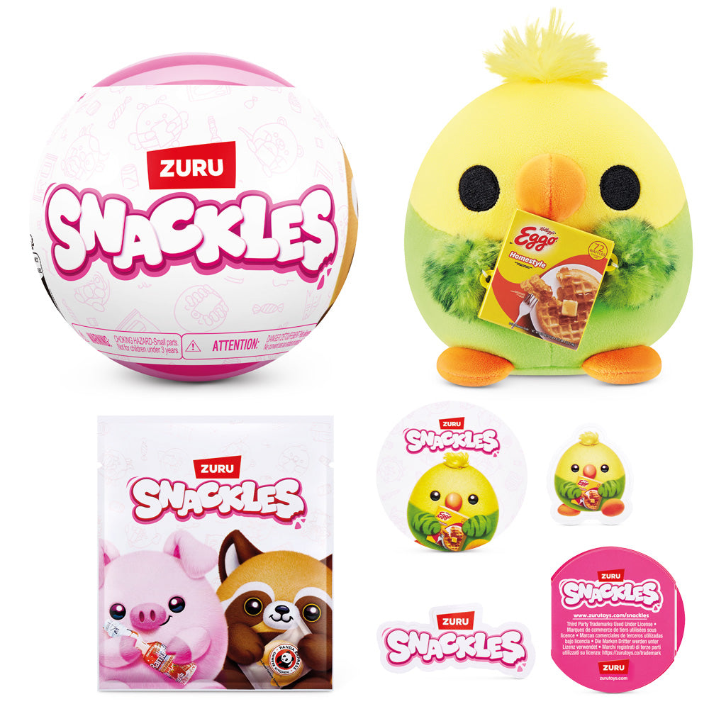 Snackles Blind Pack Serie 3, 11,5 cm goobee