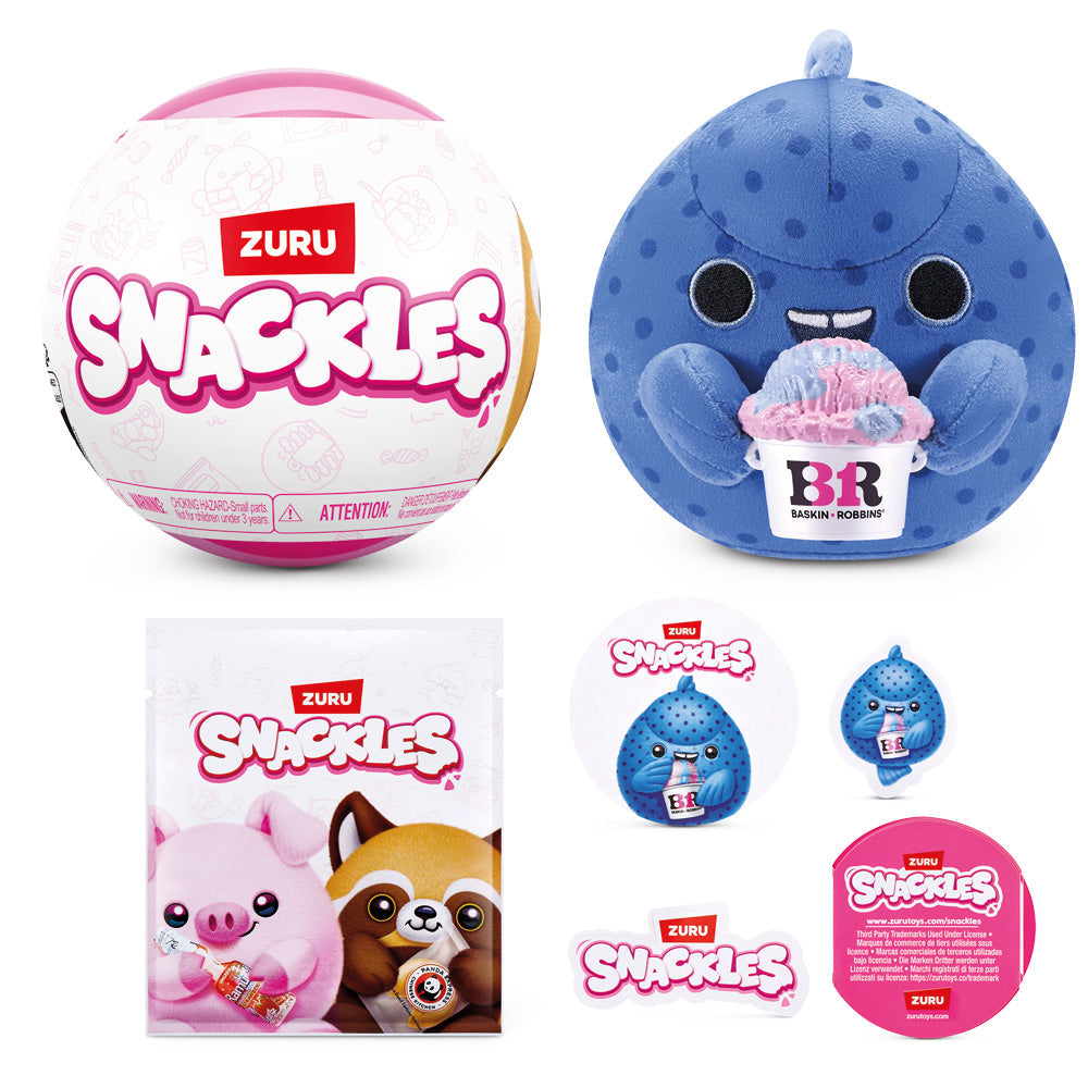 Snackles Blind Pack Serie 3, 11,5 cm goobee