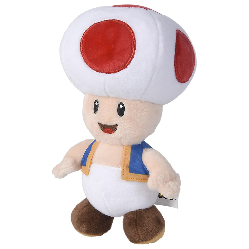 Nintendo Super Mario Plüsch Toad, 20 cm goobee