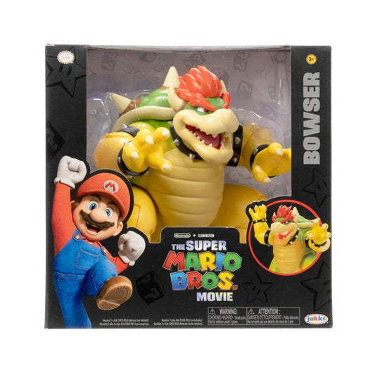 Nintendo Super Mario Movie Fire Breathing Bowser, 18 cm