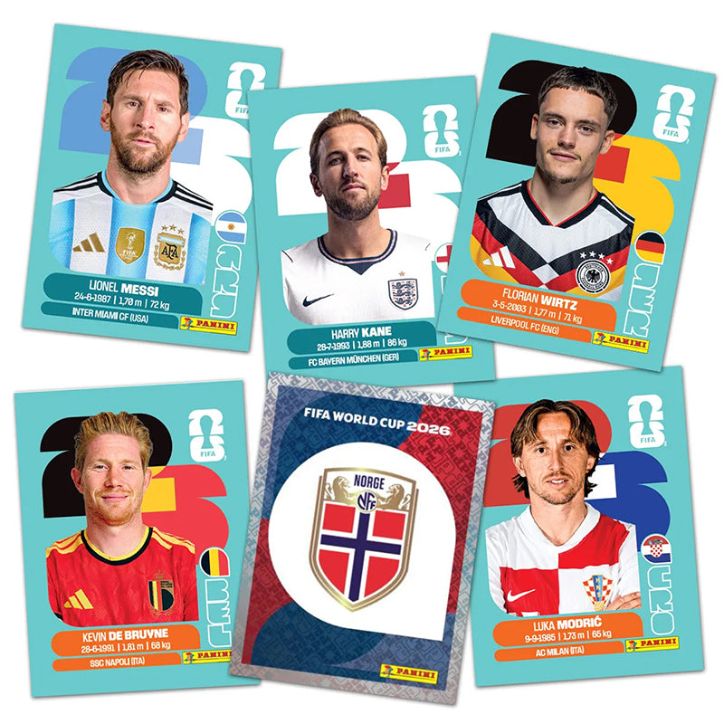 Panini Fifa World Cup 2026 Sticker Display (100 Tüten)