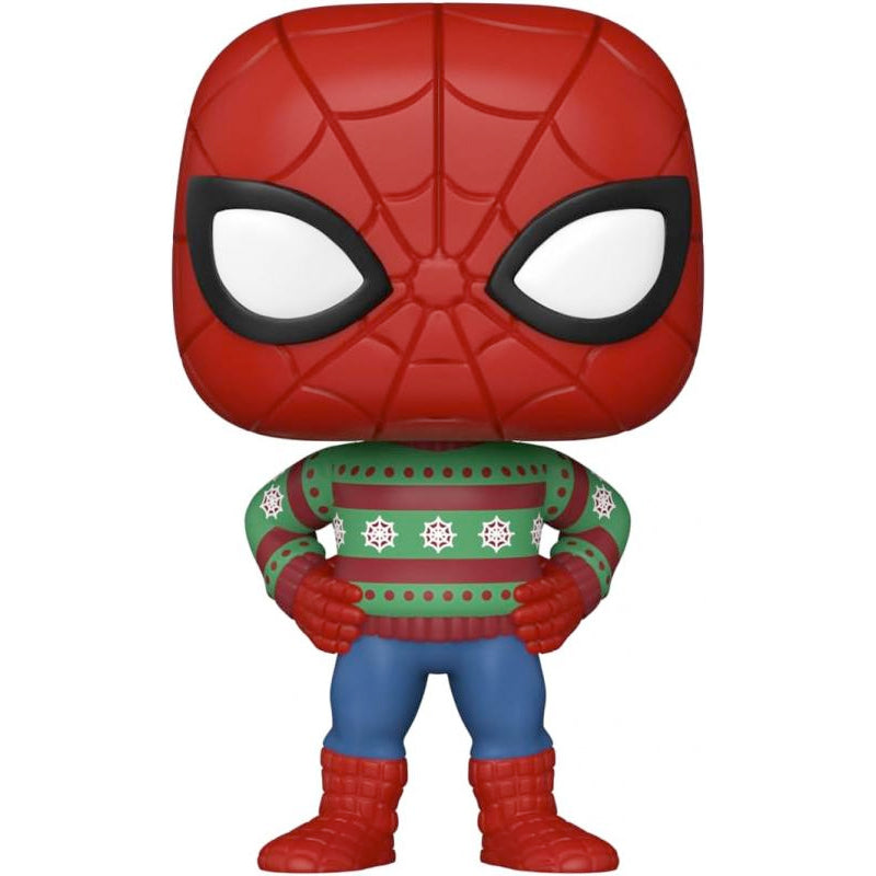 Funko POP! Marvel Holiday Spiderman (Sweater), 10 cm