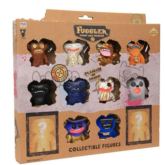 Fuggler Figuren 12er Pack Deluxe Geschenkverpackung inkl. 2 seltene, 6,5 cm