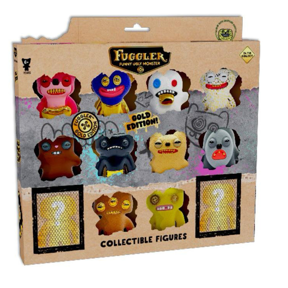 Fuggler Figuren 12er Pack Deluxe Geschenkverpackung inkl. 2 seltene, 6,5 cm