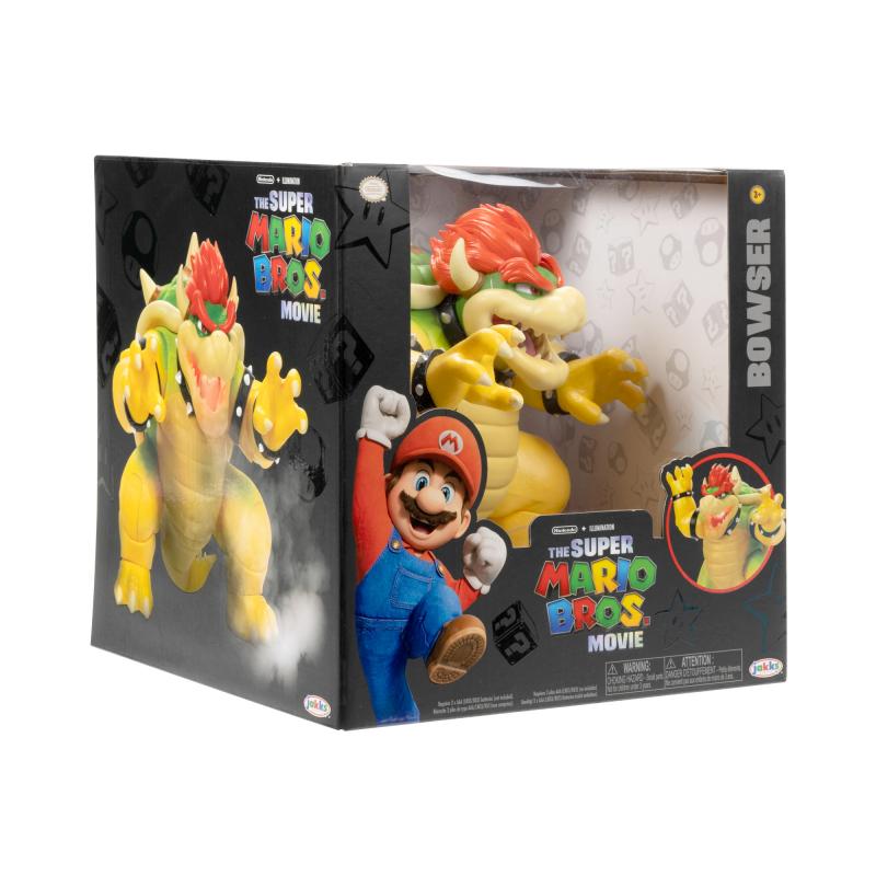 Nintendo Super Mario Movie Fire Breathing Bowser, 18 cm