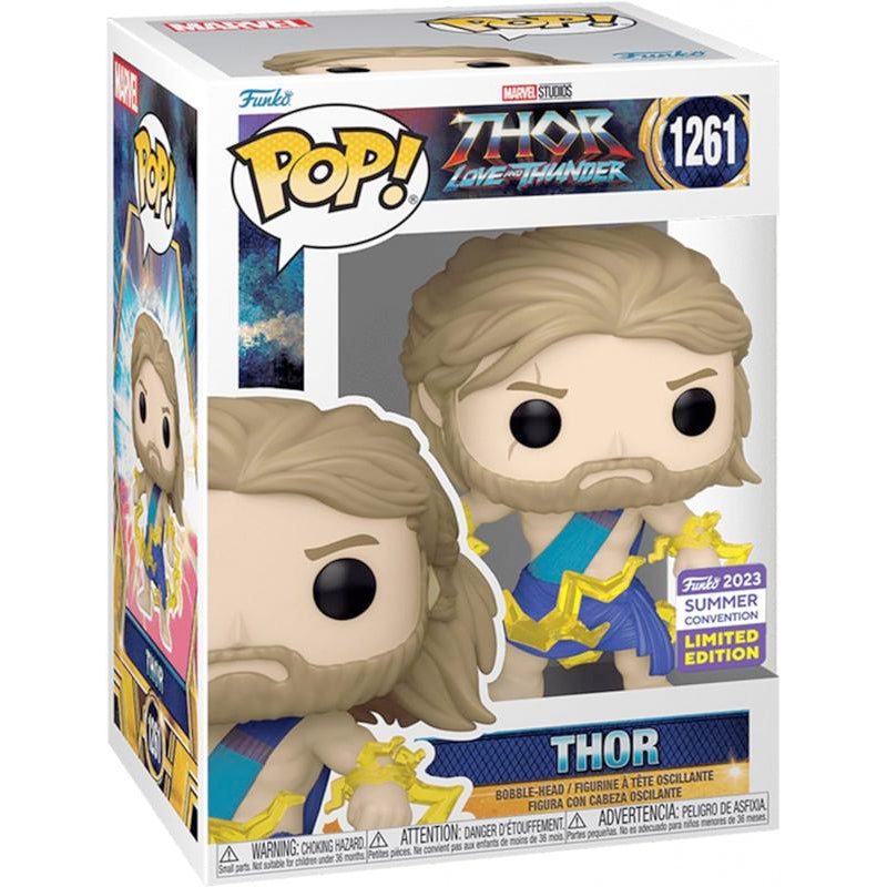 Funko POP! Marvel Thor Love and Thunder Thor Robe & Chains Exkl., 10 cm