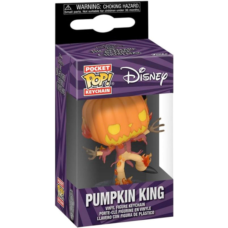 Pocket POP! The Nightmare before Christmas 30TH Pumpkin King, 4 cm