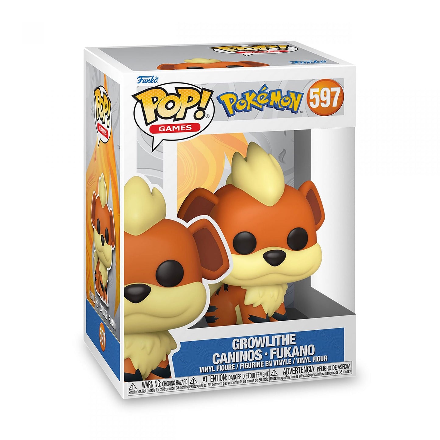 Funko POP! Pokemon Growlithe, 10 cm goobee