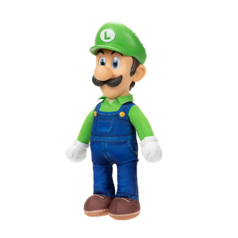 Nintendo Super Mario Movie Roto Plüsch Luigi, 35 cm