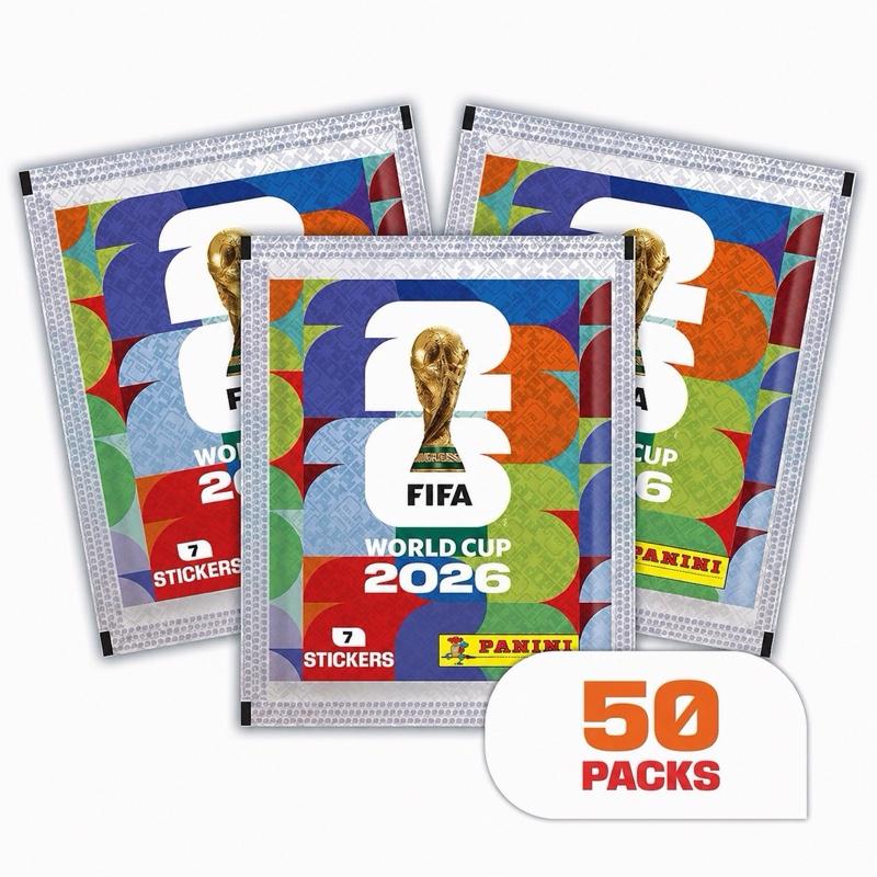 Panini FIFA World Cup 2026 Sticker 50x Packs