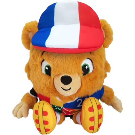 EURO 24 Plüsch mit Frankreich Cap, 35 cm