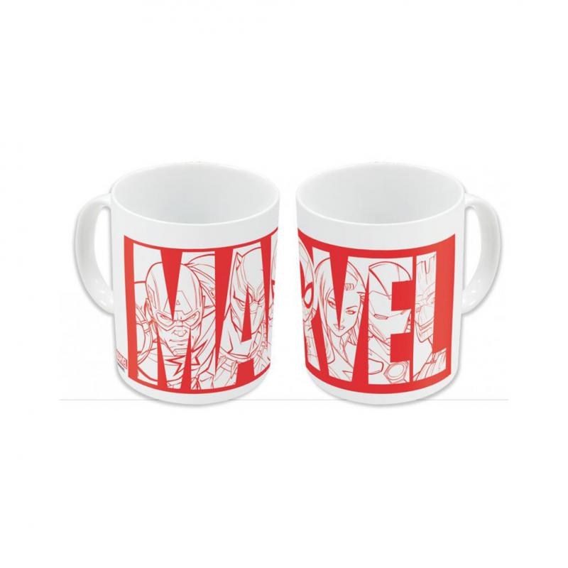 Marvel Logo Tasse, 325 ml