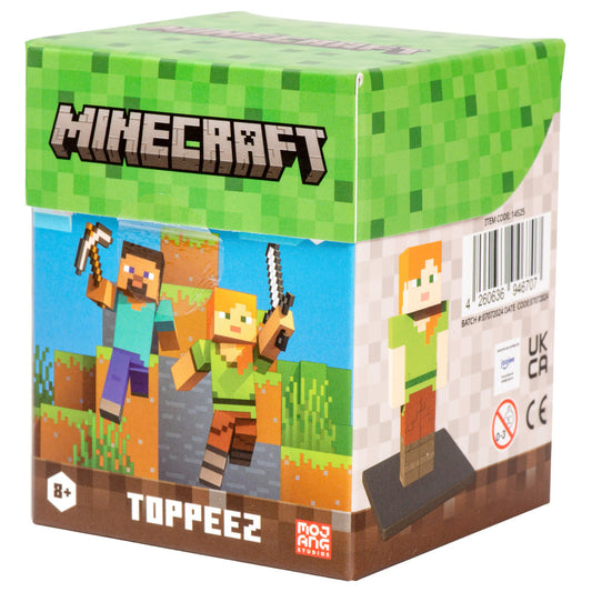 Minecraft 3D Topper in Blind Box, 6 cm goobee