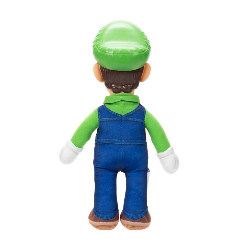 Nintendo Super Mario Movie Roto Plüsch Luigi, 35 cm