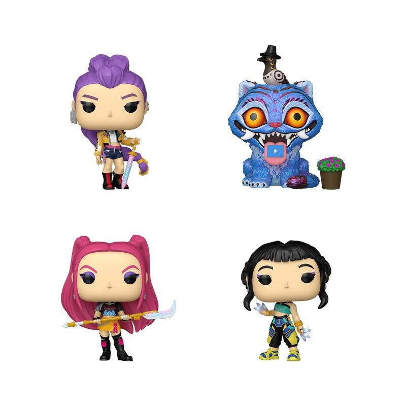 Funko POP! KPOP Demon Hunters 4er Pack (10 cm)