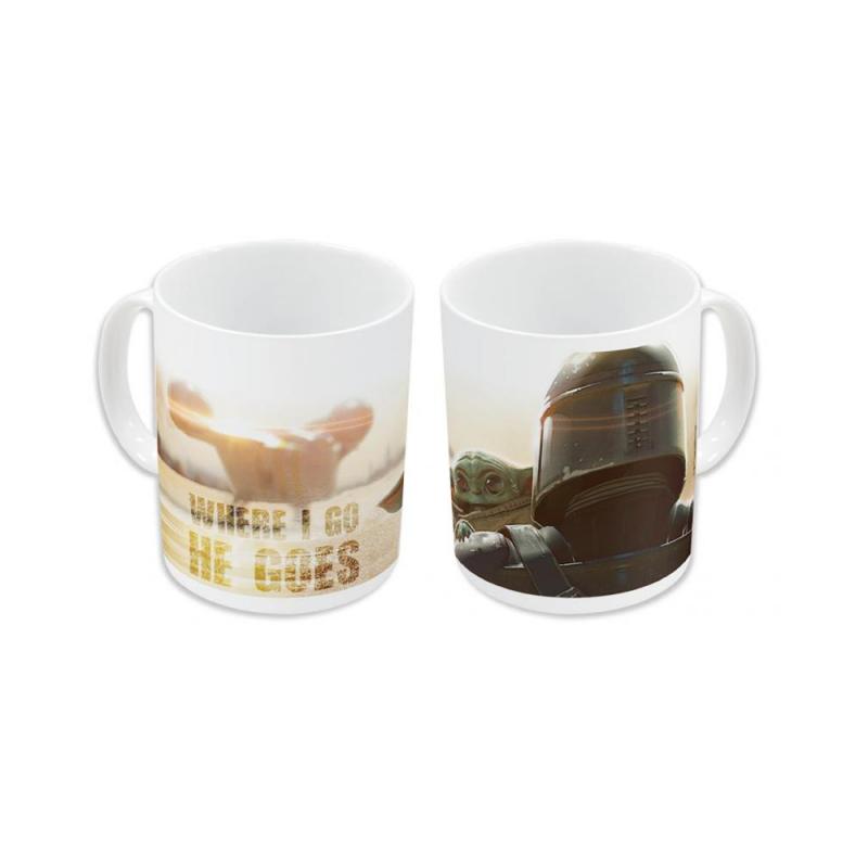 Star Wars Where I go, he goes Tasse, 325 ml