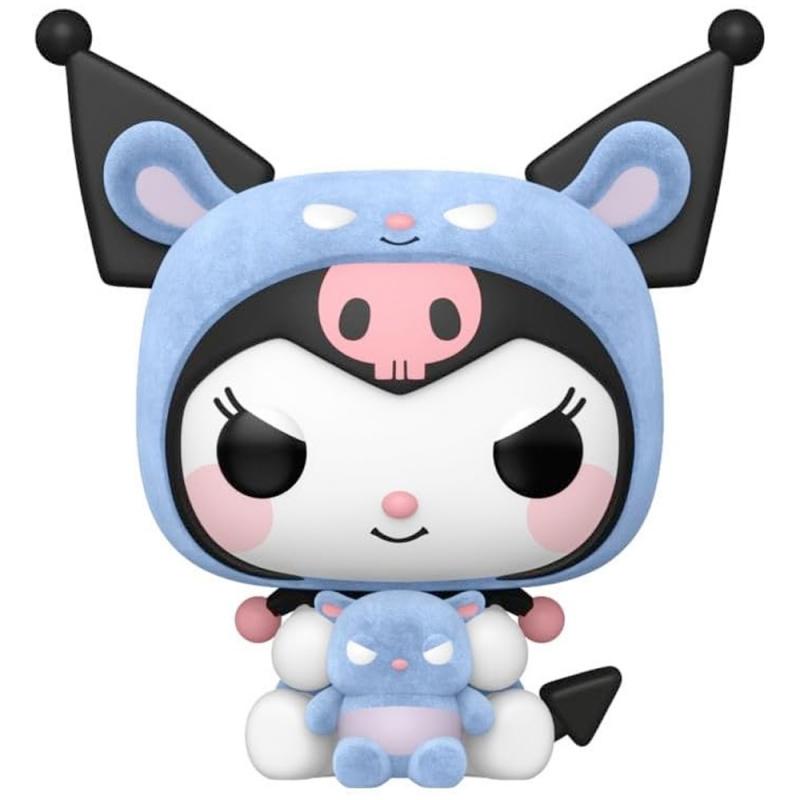 Funko POP! Kuromi – Hello Kitty / Sanrio (HK S8, Flocked, 10 cm)