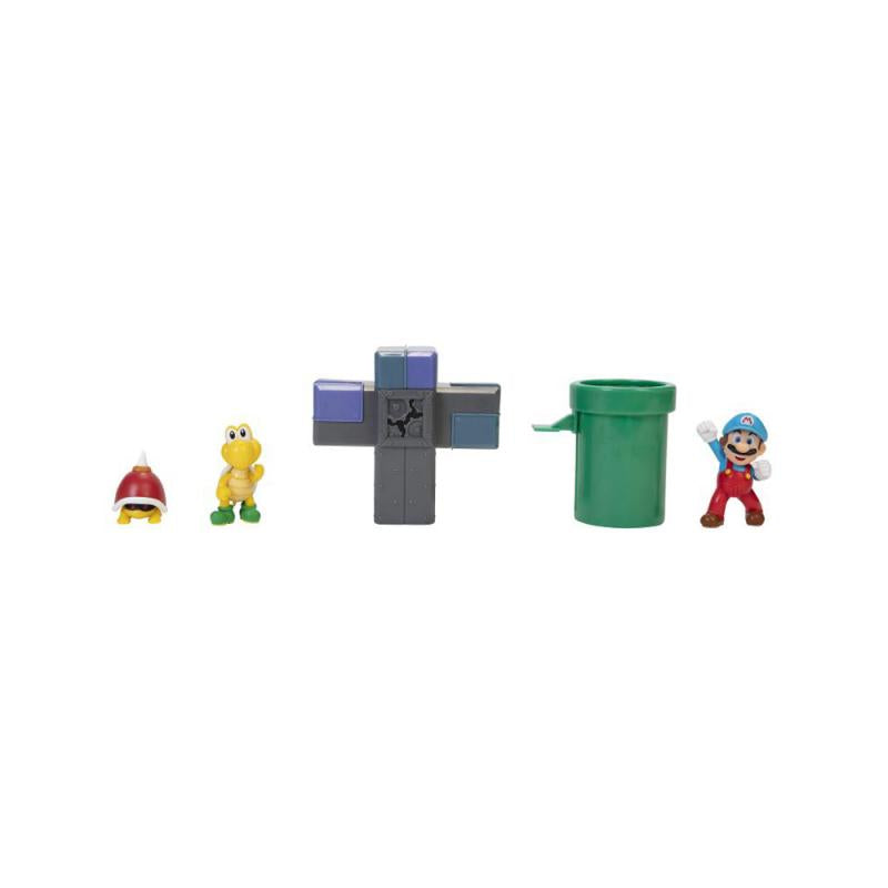 Nintendo Super Mario Underground Diorama Spielset, 6,5 cm