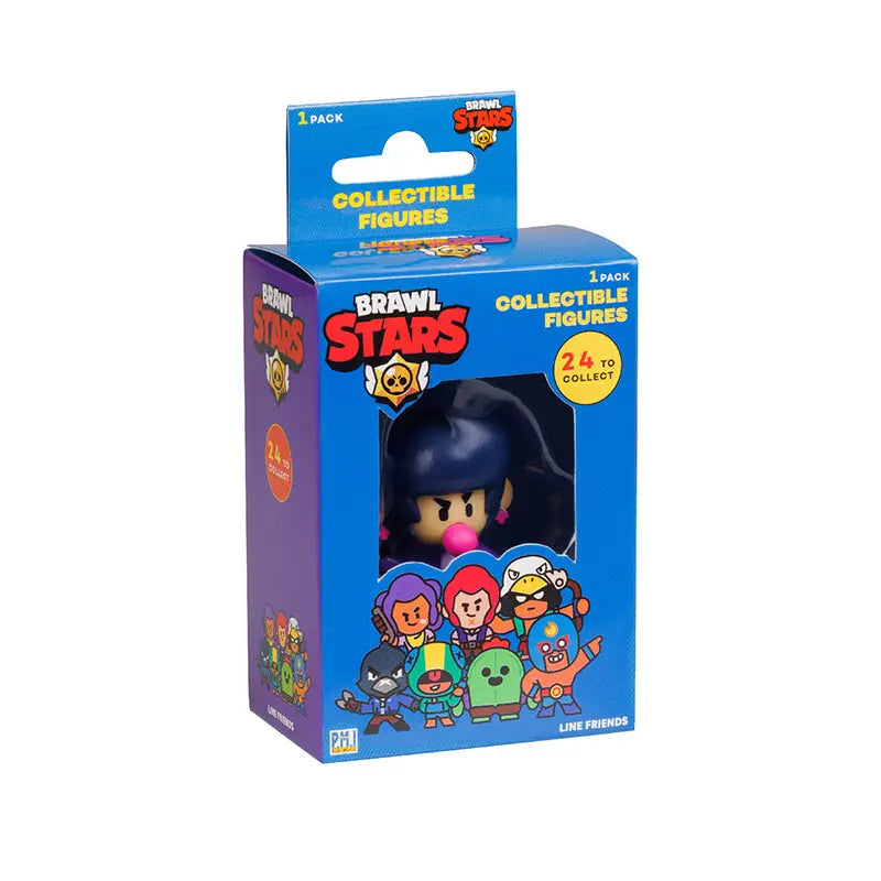 Brawl Stars Actionfiguren in Windowbox, 4,5 cm goobee