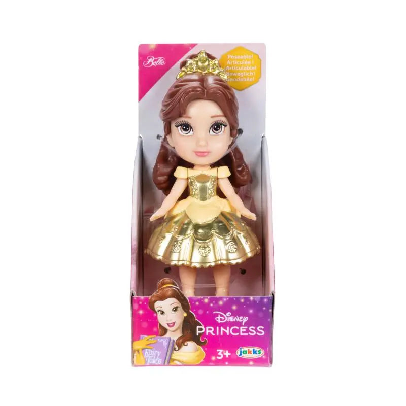 Disney Minipuppen Prinzessinnen Metallic, 7,5 cm goobee