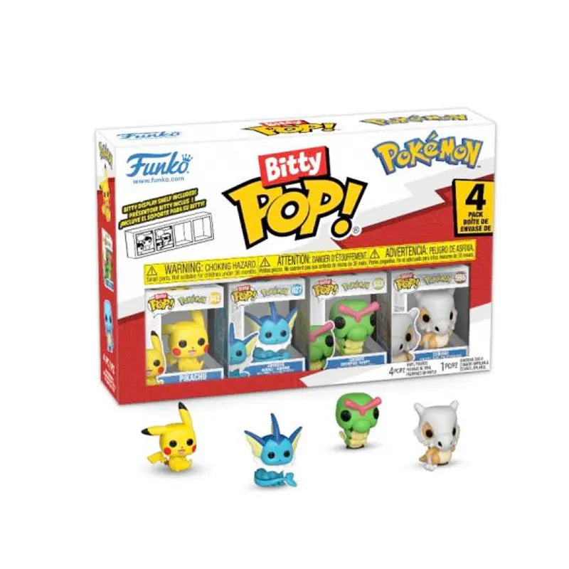 Funko Bitty POP! Pokemon 4er Pack, 3 cm goobee