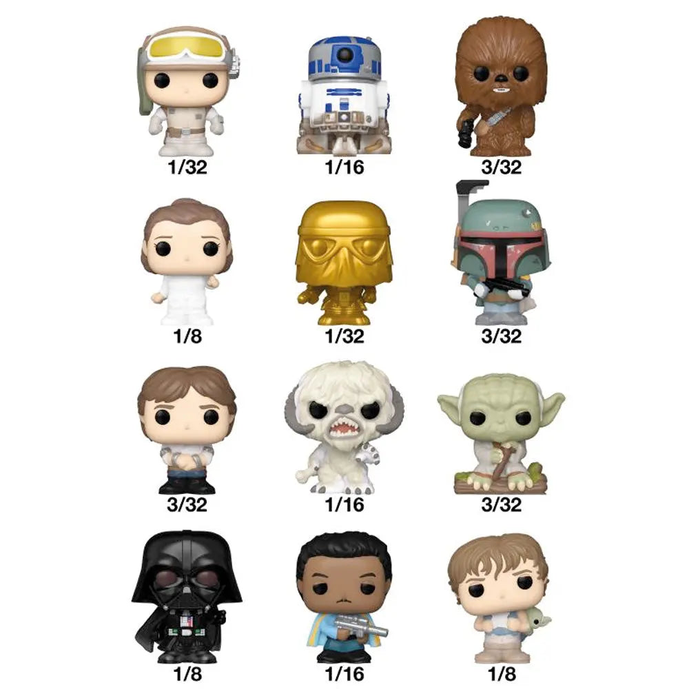 Funko Bitty POP! Star Wars Serie 2, 3 cm goobee