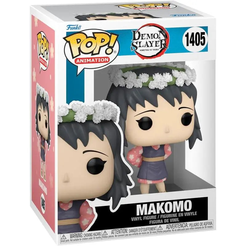Funko POP! Demon Slayer Makomo (Flower Headdress) (No Mask), 10 cm goobee