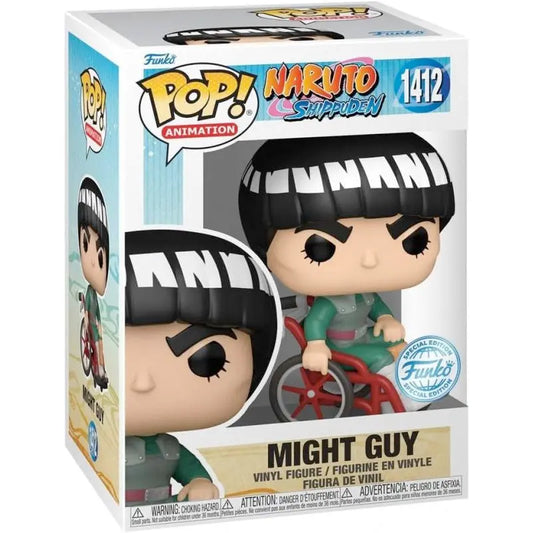 Funko POP! Naruto Might Guy w/ Chase, 10 cm goobee