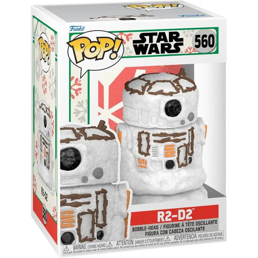Funko POP! Star Wars Holiday R2D2 (Snowman), 10 cm goobee