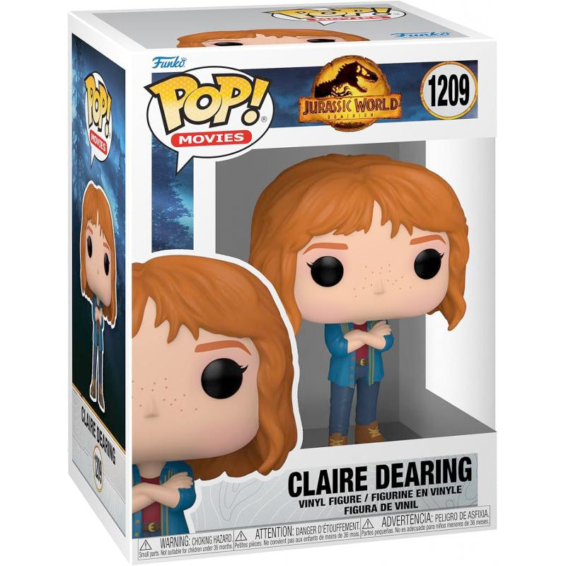 Funko POP! Jurassic World Dominion Claire Dearing, 10 cm