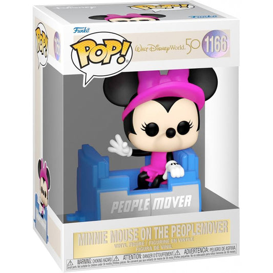 Funko POP! Disney World 50TH People mover Minnie, 10 cm