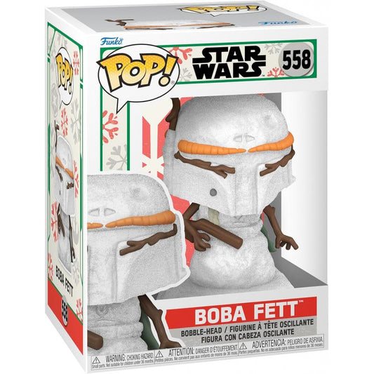 Funko POP! Star Wars Holiday Boba Fett (Snowman), 10 cm