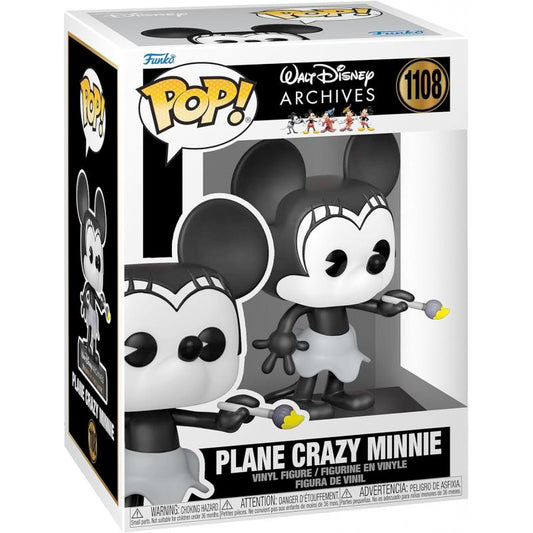 Funko POP! Disney Plane Crazy Minnie 1928, 10 cm