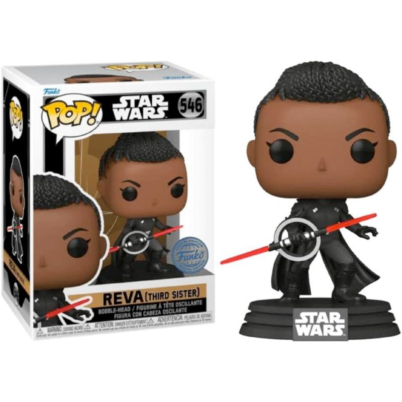 Funko POP! Star Wars Reva with light Saber, 10 cm