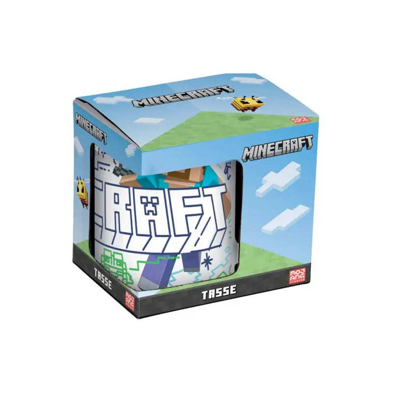 Minecraft Creeper Vs Miner Tasse, 325 ml goobee