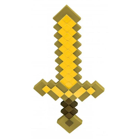 Minecraft Schwert Gold, 50 cm goobee