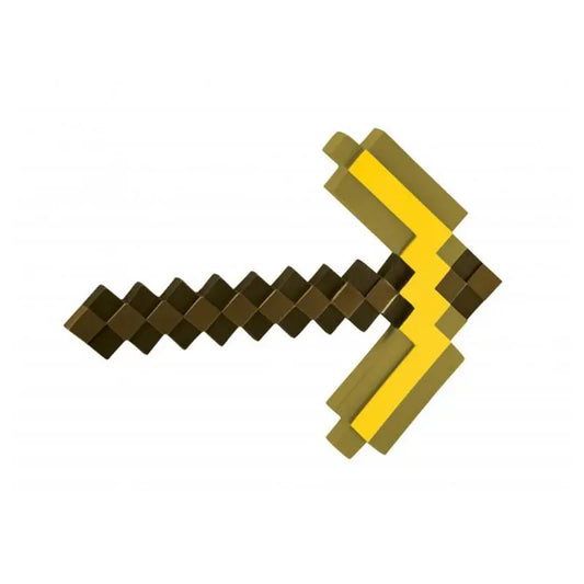 Minecraft Spitzhacke Gold, 50 cm goobee
