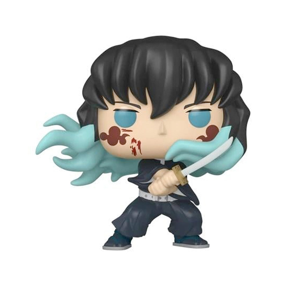 Funko POP! Demon Slayer Muichiro (Attack) w/chase, 10 cm goobee