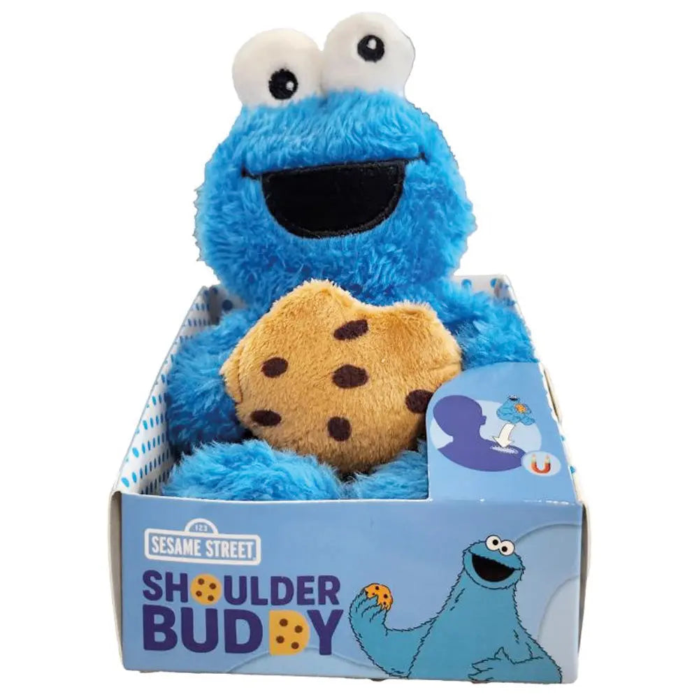 Shoulder Buddy Krümelmonster w/Cookie, 15 cm goobee