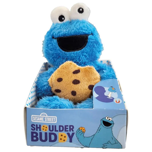 Shoulder Buddy Krümelmonster w/Cookie, 15 cm goobee