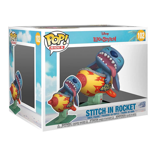 POP Ride! Lilo & Stitch - Stitch Rocket, 14 cm goobee