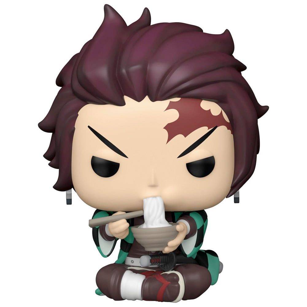 Funko POP! Demon Slayer Tanjiro w/Noodles, 10 cm goobee