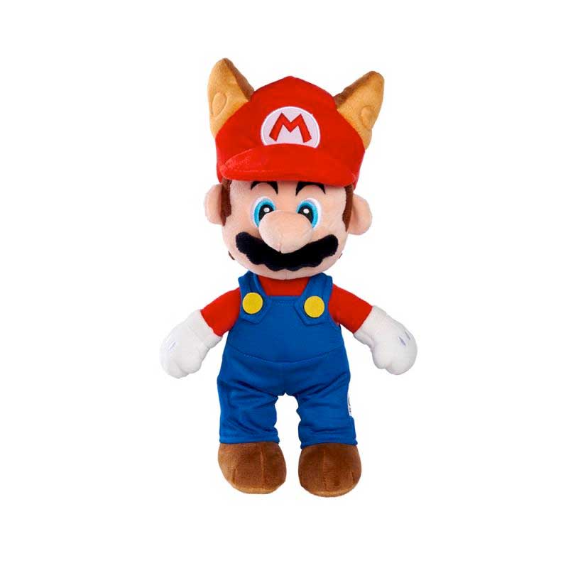 Nintendo Super Mario Plüsch Waschbär, 30 cm