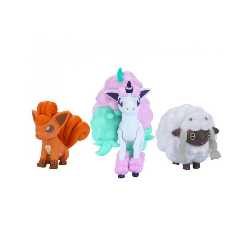 Pokémon Battle Figuren Pokemon Battle FiPack Wave 9 Wolly, Vulpix & Galar Ponita